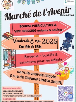 Image Marché de l’Avenir vide dressing, bourse puériculture jouets (photo 1)