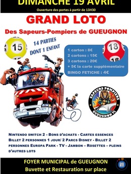 Image Loto des sapeurs pompiers de gueugnon (photo 1)