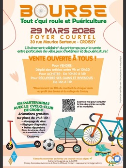 Image Bourse tout c’qui roule, jeux d’extérieur et puériculture (photo 1)