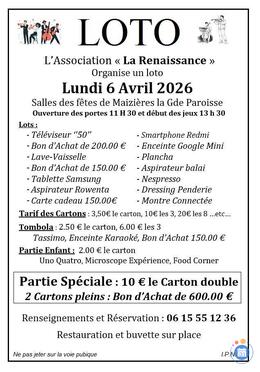 Image LOTO de La Renaissance (photo 1)