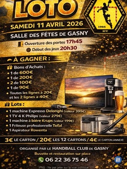 Image Super Loto organisé par le Handball Club de Gasny (photo 1)
