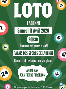 Image Super loto bingo du labenne basket (photo 1)