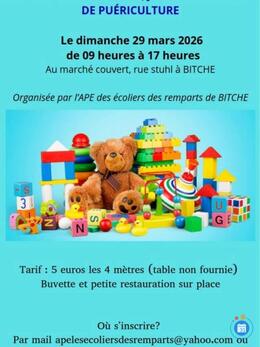 Image Bourse aux vêtements, jouets et articles de puériculture (photo 1)