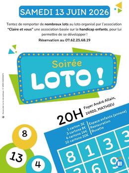 Image Loto caritatif de l'association Claire et vous (photo 1)