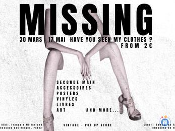 Image POP-UP Vintage store MISSING - Yellow Cube Gallery (photo 1)