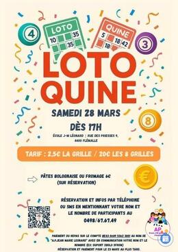Image Loto Quine association de parents (photo 1)