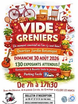 Image Vide-Grenier du quartier Jardin Botanique (photo 1)