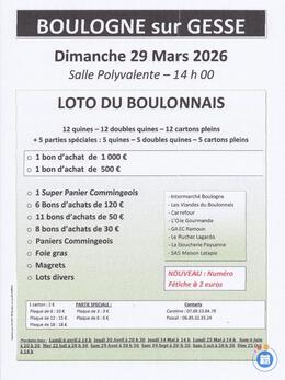 Image LOTO du BOULONNAIS (Entente Boulogne Peguilhan) (photo 1)