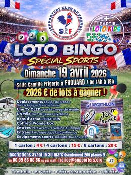 Image LOTO spécial SPORTS avec le Supporters Club de France (photo 1)