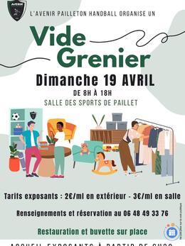 Image Vide grenier de l Avenir Pailleton Handball (photo 1)