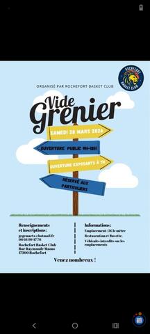 Image Vide grenier Rochefort basket club (photo 1)