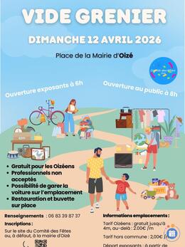 Image Vide grenier Oizé (photo 1)