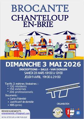 Image Brocante et vide-grenier de Chanteloup-en-brie (photo 1)