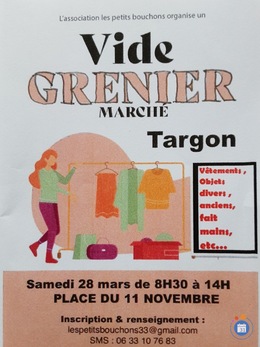 Image Vide grenier targon (photo 1)