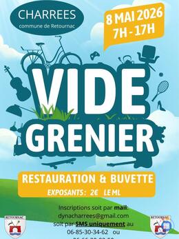 Image Vide-greniers du 8 mai Dyna' Charrées (photo 1)