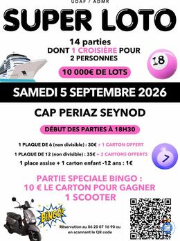 Image Super Loto ADMR du 5 septembre 2026 (photo 1)