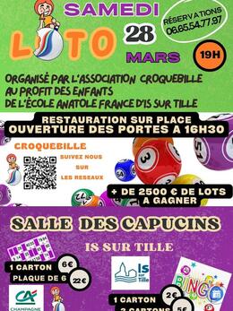 Image Loto croquebille 2eme edition (photo 1)