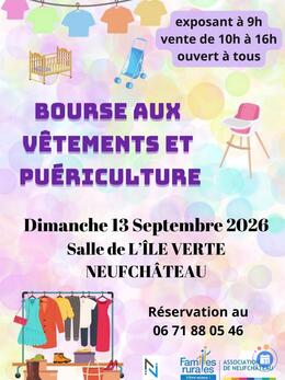 Image Bourse vetements puericulture (photo 1)