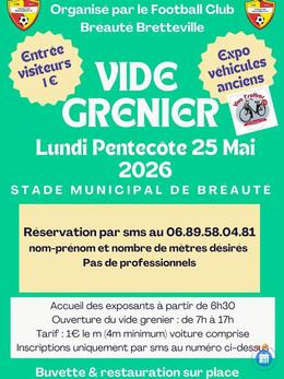 Image Vide greniers Football Club Bréauté Bretteville (photo 1)