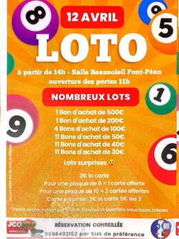 Image Super loto de l' UNC de Pont Péan avec Odette (photo 1)