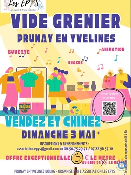 Image Vide grenier de Prunay en Yvelines (photo 1)