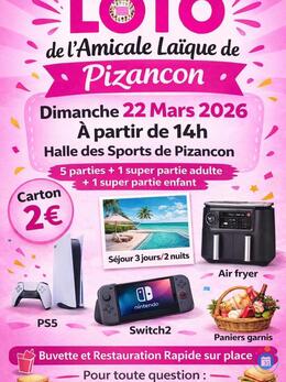 Image Loto de l'Amicale Laïque de Pizançon (photo 1)