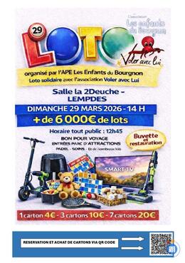 Image Loto solidaire ape les enfants du bourgnon (photo 1)