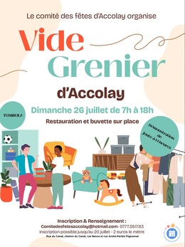 Image Vide grenier d’Accolay (photo 1)