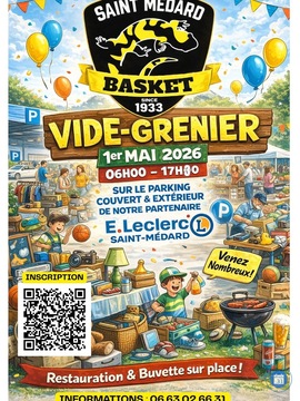 Image VIDE-GRENIER : Saint Médard Basket (photo 1)