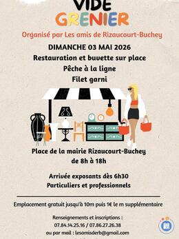 Image Vide grenier des Amis de Rizaucourt buchey (photo 1)