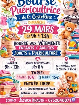 Image Bourse aux vêtements enfants, adultes , jouets,puériculture (photo 1)