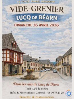 Image Vide Grenier Lucq de Béarn (photo 1)