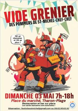Image Vide grenier des Sapeurs Pompiers de St Michel (photo 1)