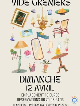 Image Vide Greniers - organisé par le Comité des Fêtes de Rustrel (photo 1)