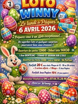 Image Loto winny special Pâques - QUE DU LOURD (photo 1)