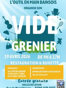 Image Vide grenier de L'Outil en Main Bainsois (photo 1)