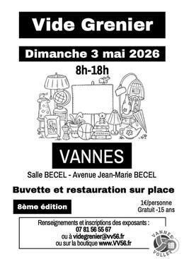 Image 8ème Vide Greniers du Vannes Volley 56 (photo 1)