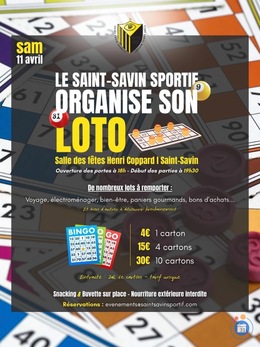 Image Loto du saint-savin sportif (photo 1)