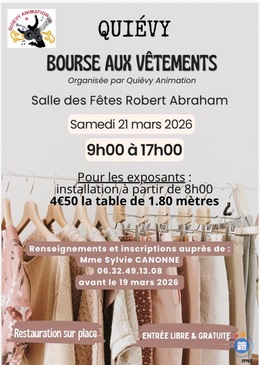 Image Bourse aux vêtements (photo 1)