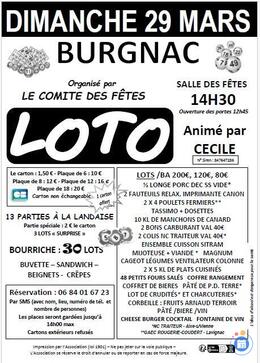 Image loto du cd fetes de burgnac anime par cecile (photo 1)