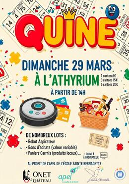 Image Quine de l'APEL - école Sainte Bernadette (photo 1)