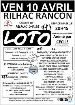 Image Loto rilhac danse anime par cecile (photo 1)