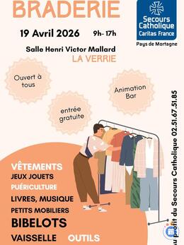 Image Braderie Annuelle du secours catholique du Pays de Mortagne (photo 1)