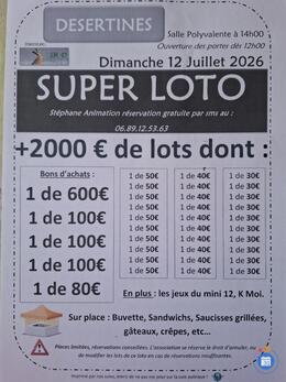 Image Super Loto Animation stéphane (photo 1)