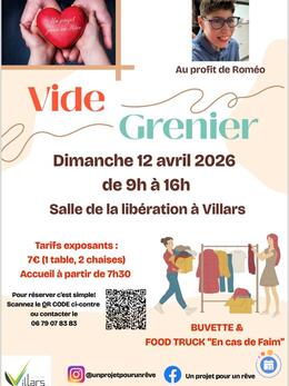 Image Vide grenier solidaire en faveur de Romeo enfant porteur d'h (photo 1)