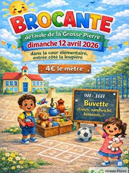 Image Brocante Cour de l'école élémentaire Grosse Pierre Meaux (photo 1)