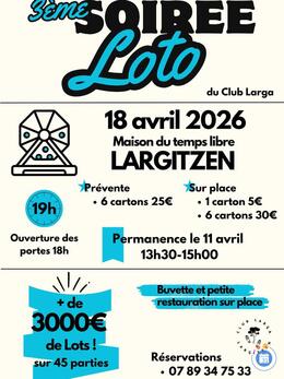 Image 3ème loto du Club Larga (photo 1)