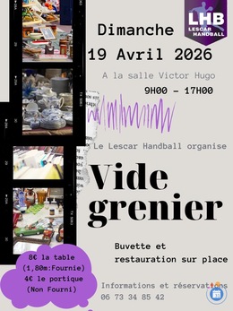 Image Vide grenier du Lescar Handball (photo 1)