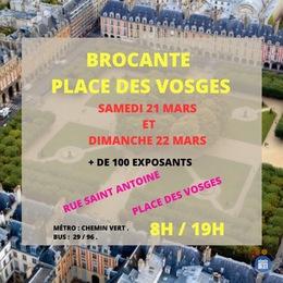 Image Brocante professionnel place des vosges (photo 1)