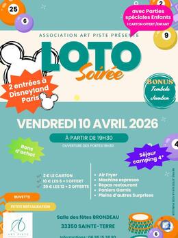 Image Super loto art piste (photo 1)